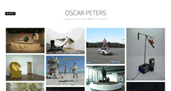 Desktop Screenshot of oscarpeters.com